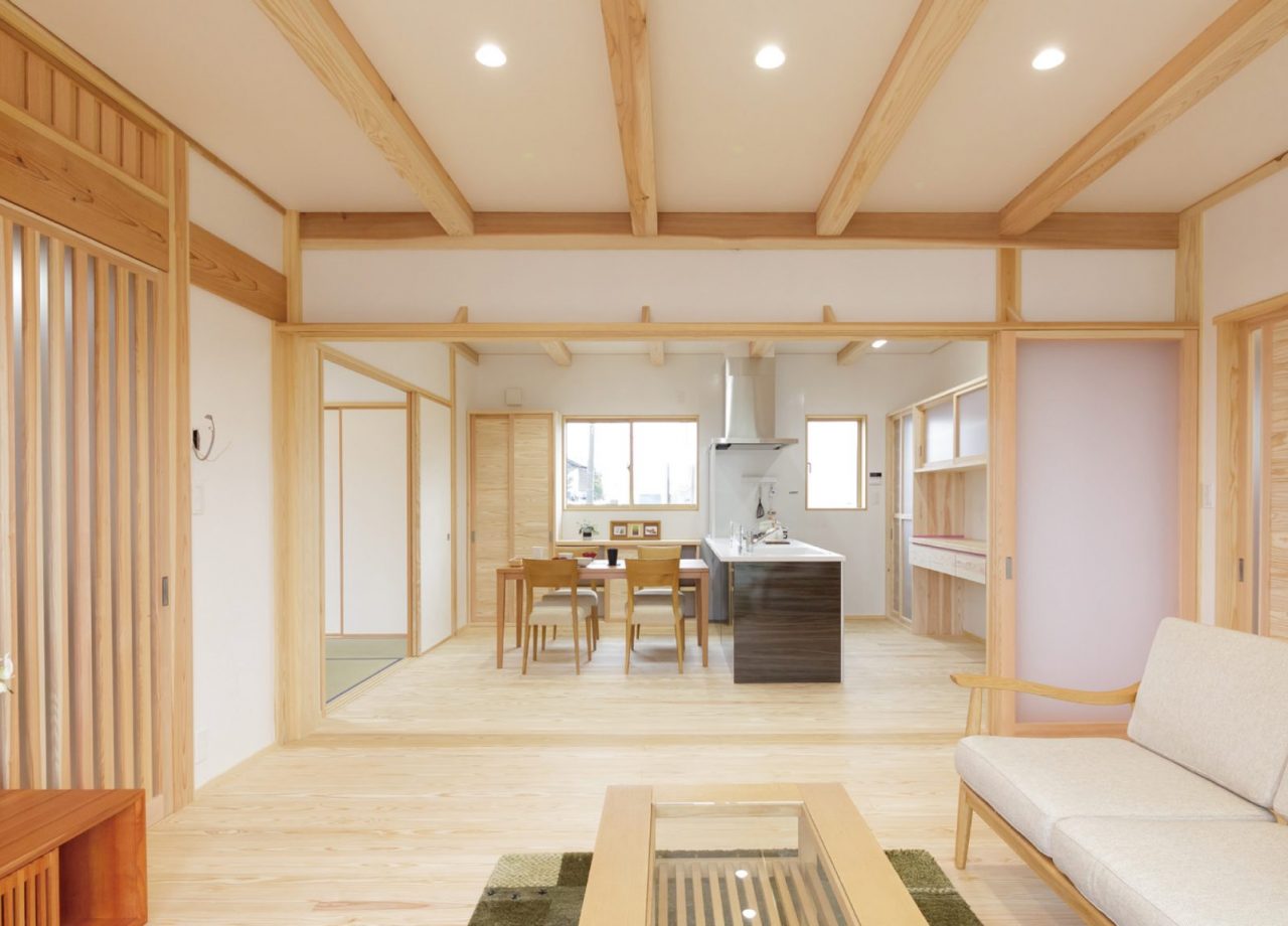 国産材にこだわった木の住まい