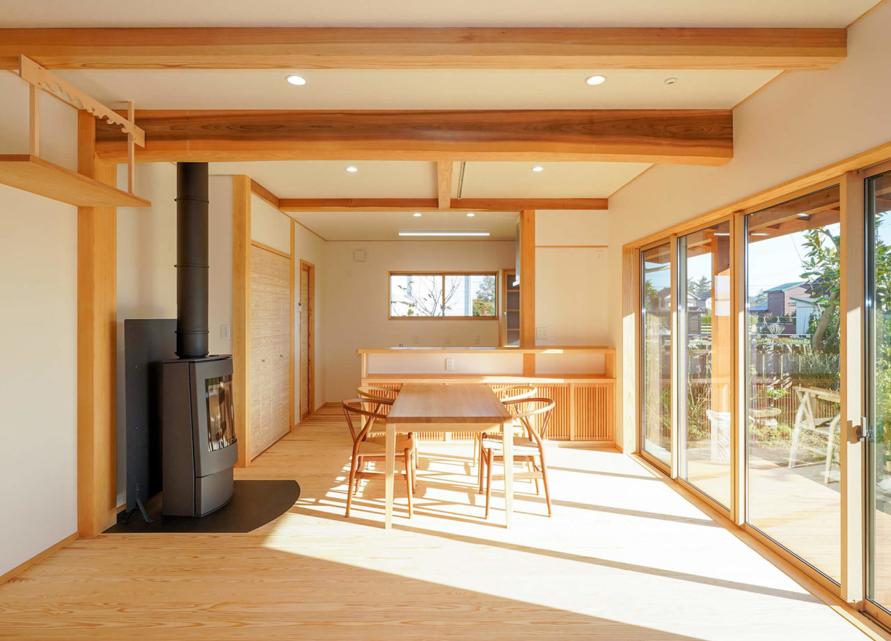 先祖代々大切に育てた山の木でわが家を建てる
